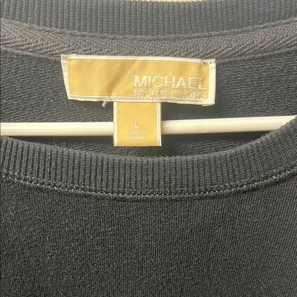 Michael Kors Groument Crewneck, Black, Large, Women - Picture 2 of 4